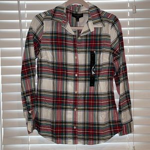 Banana Republic Button Down Plaid Shirt